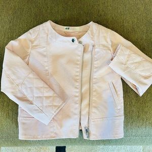 H&M girl’s biker jacket